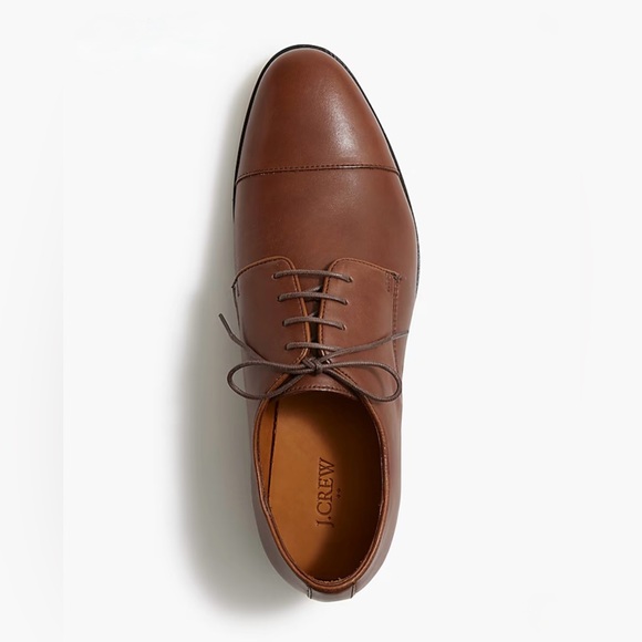 J. Crew Leather Lace-Up Cap Toe (NIB, MSRP $228) - Picture 10 of 14